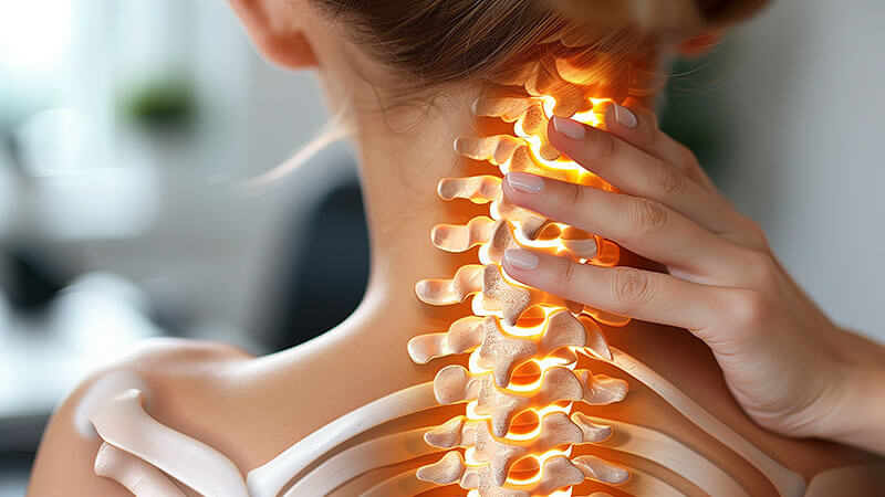 首の痛みの原因とその治し方